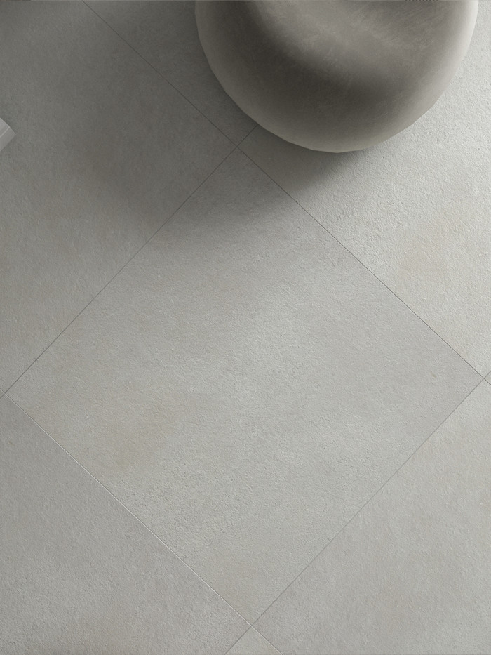 Rohe Snow Porcelain Tile - 1000x1000mm