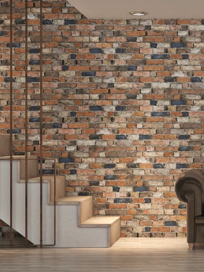 Rustic Brick Effect Tile - 170x520mm (Last PacK)