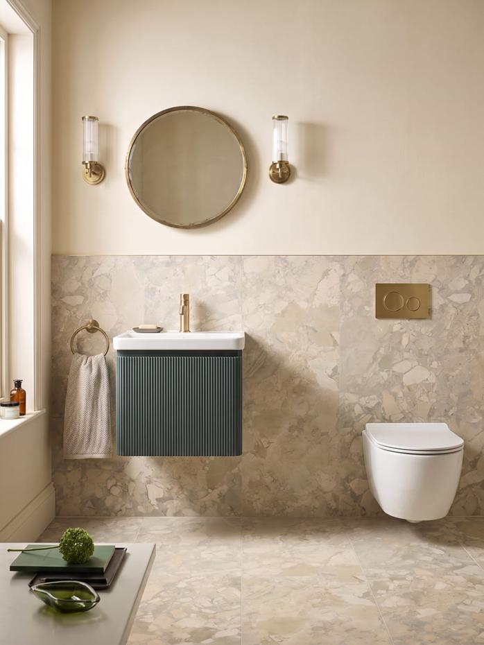 Sicily Flora Italian Porcelain Tile - 1200x600mm