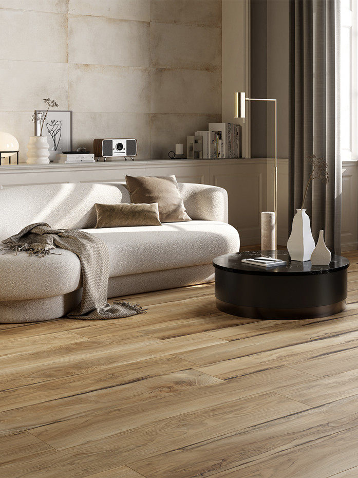 Sherwood Oak Italian Extra Long Wood Effect Tile - 1500x240mm