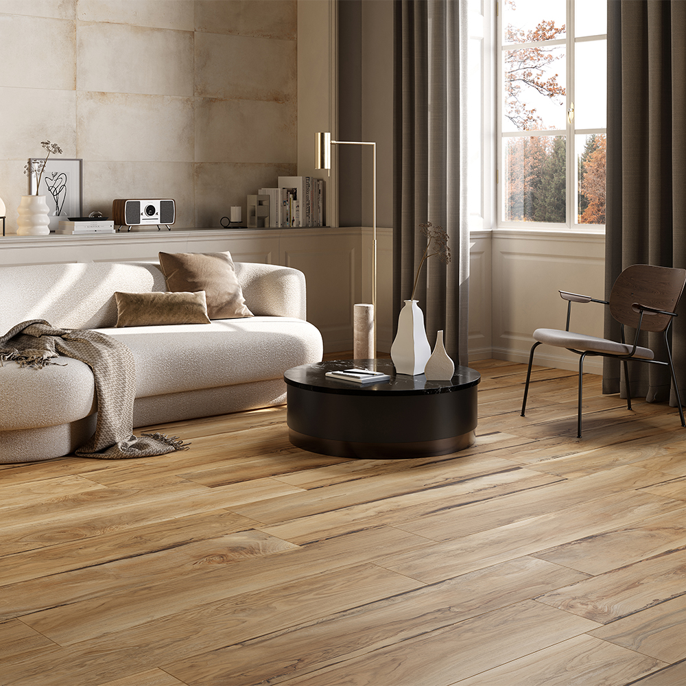 Sherwood Oak Italian Wood Effect Tiles - 1000x150mm