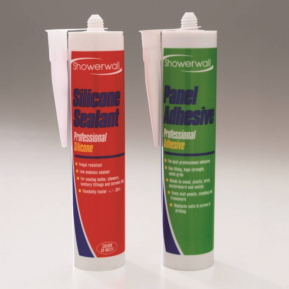 White Gloss Sealant Wall Panel Kit