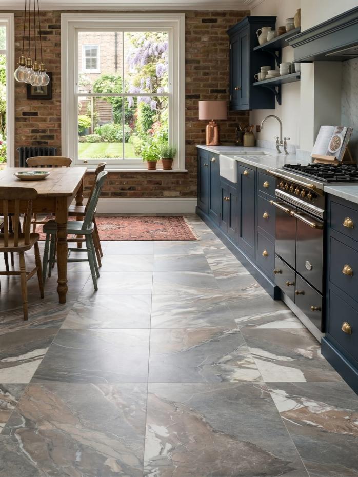 Silver Breccia Luxury Italian Porcelain Tile - 1200x600mm