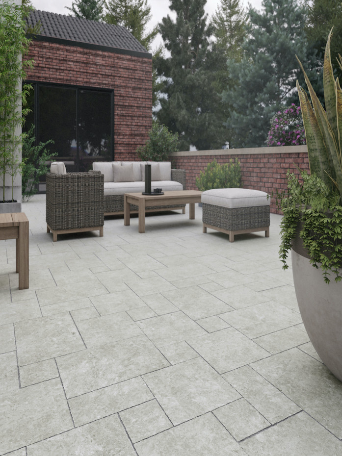 Buy Mix Size Pack of Outdoor Porcelain Paving Slabs | Royale Stones