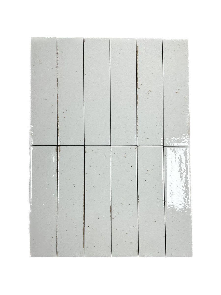 Soho White Italian Tile - 60x250mm