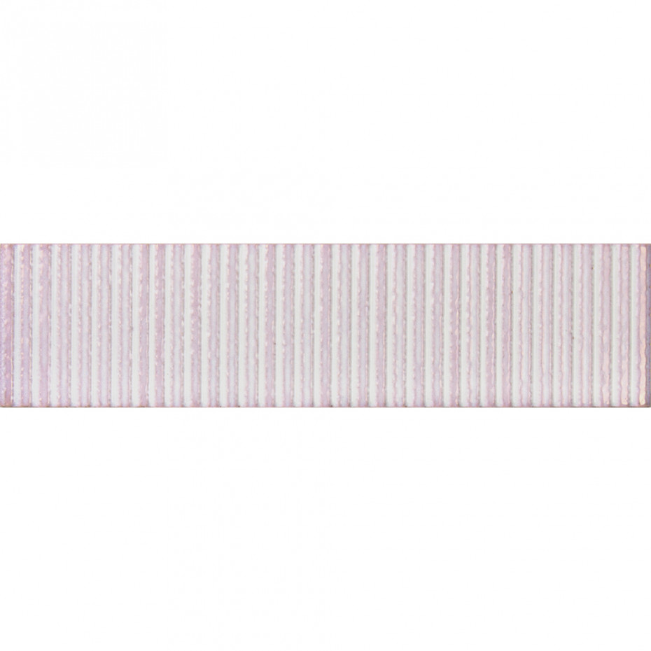 Fluted Pink Decor Wall Tile - 75x300mm (Last Pack)
