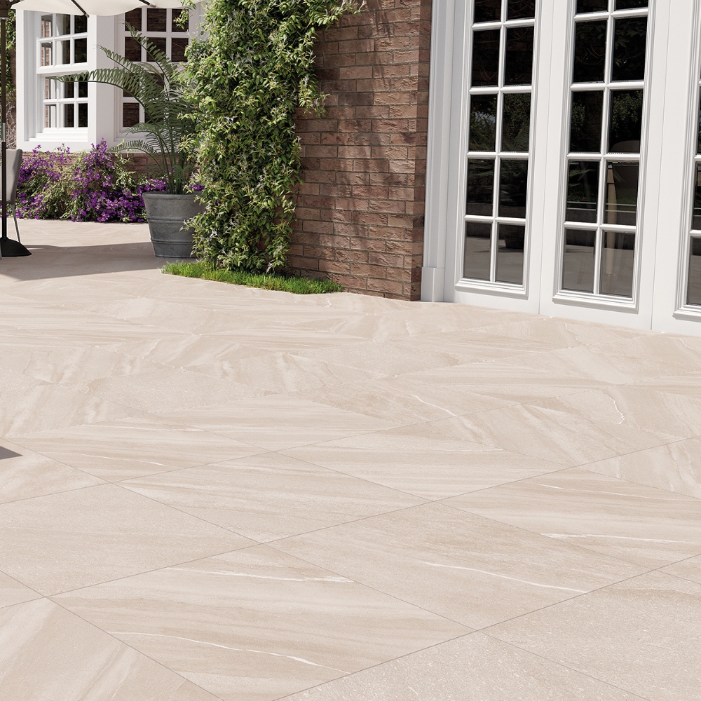 Sorano Crema Outdoor Porcelain - 900x600x20mm