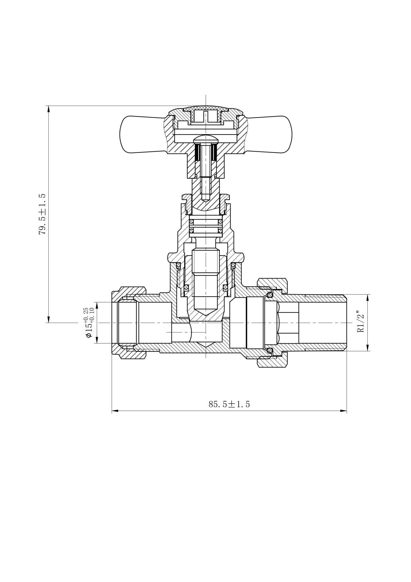 Black Nickel Traditional Radiator Valves (Pair) - 15mm Black Nickel Traditional Radiator Valves (Pair) - 15mm