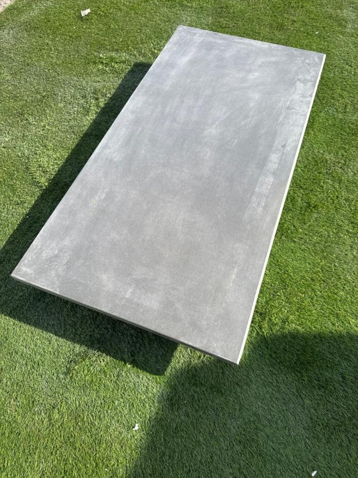 Street Graphite outdoor porcelain bullnose tile