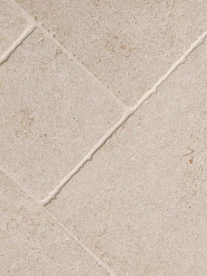 Sunny Minia Sandblasted Natural Limestone Tiles - 600xFree Lengthx15mm