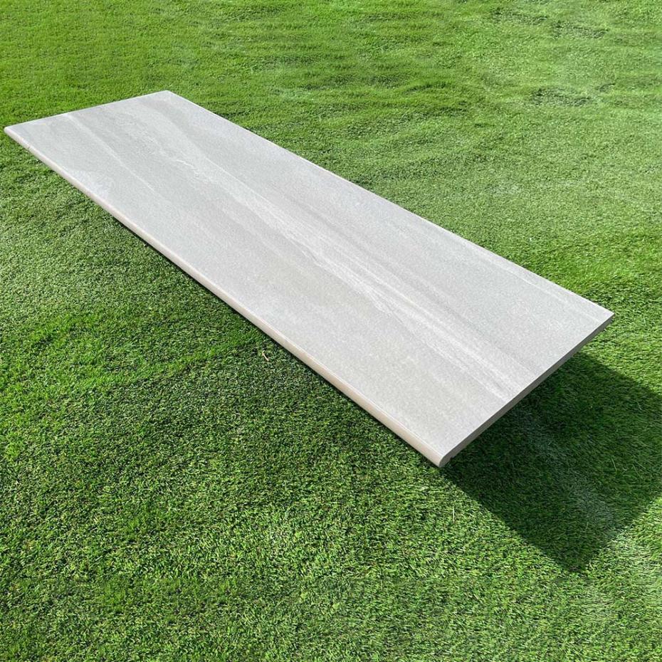 Sunstone Loki Porcelain Paving Bullnose for Steps & Coping - 1200x400x20mm