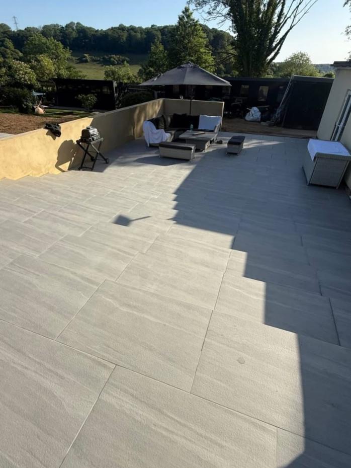 Sunstone Loki Porcelain Paving Slabs - 900x600x20mm