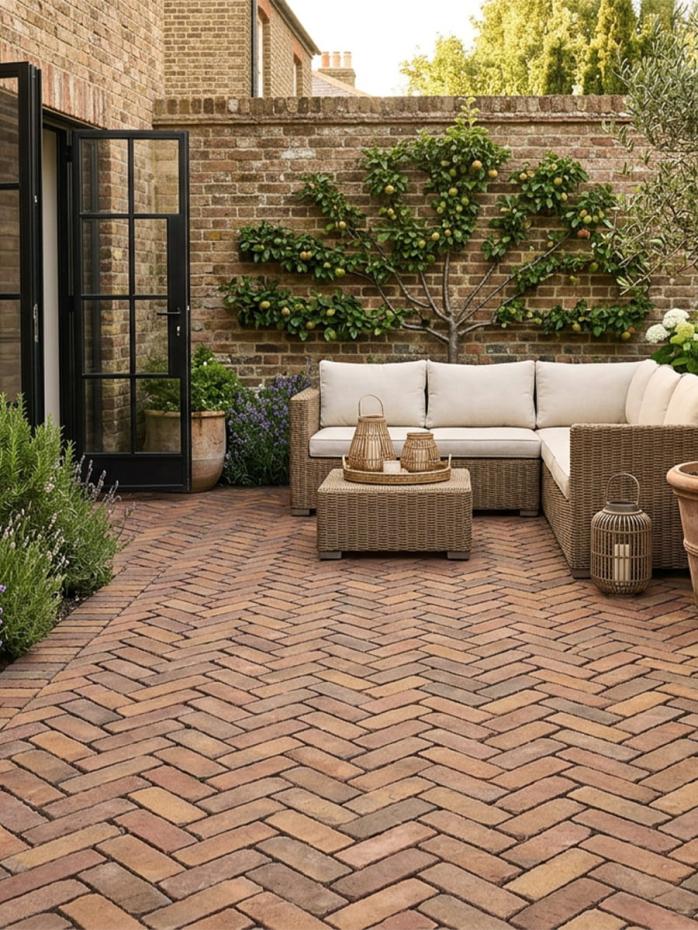 Supraton Tumbled Clay Pavers - 200x50x60mm