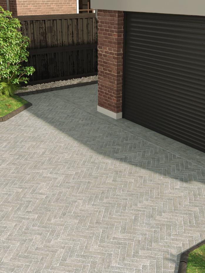 Tandur Yellow Tumbled Natural Limestone Outdoor Slim Sett Pavers - 200x50x40mm