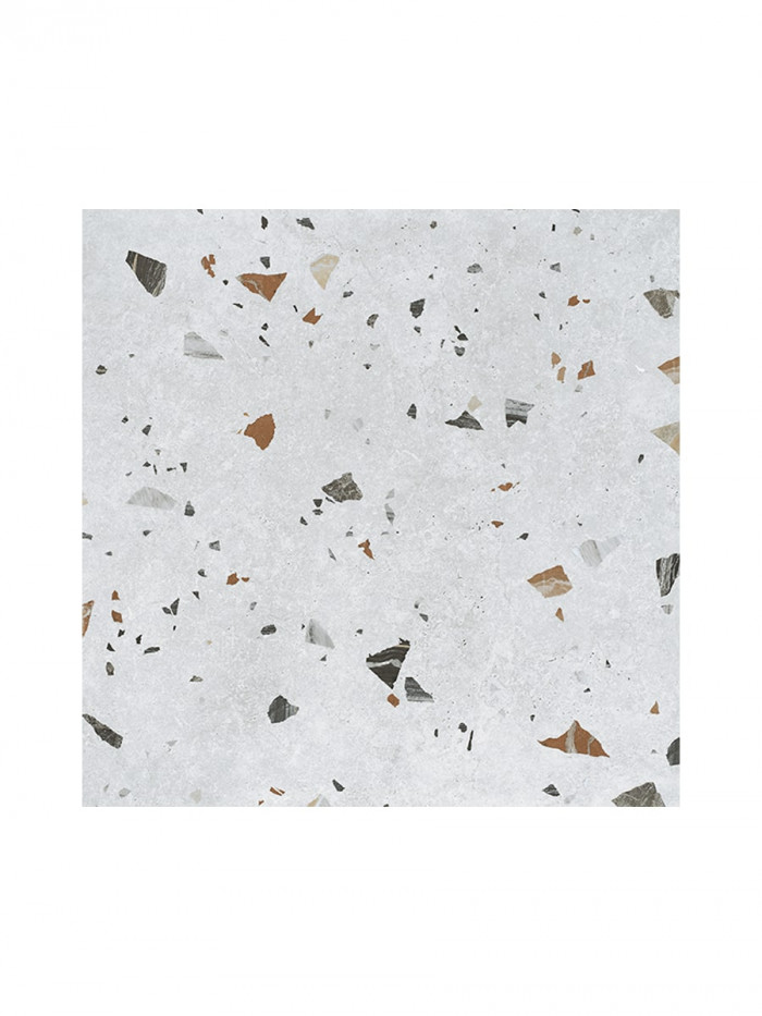 Terrazzo Pearl Porcelain Tile - 600x600mm