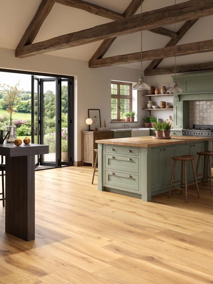 Timeless Honey Italian Wood Effect Porcelain Tile - 1200x200mm