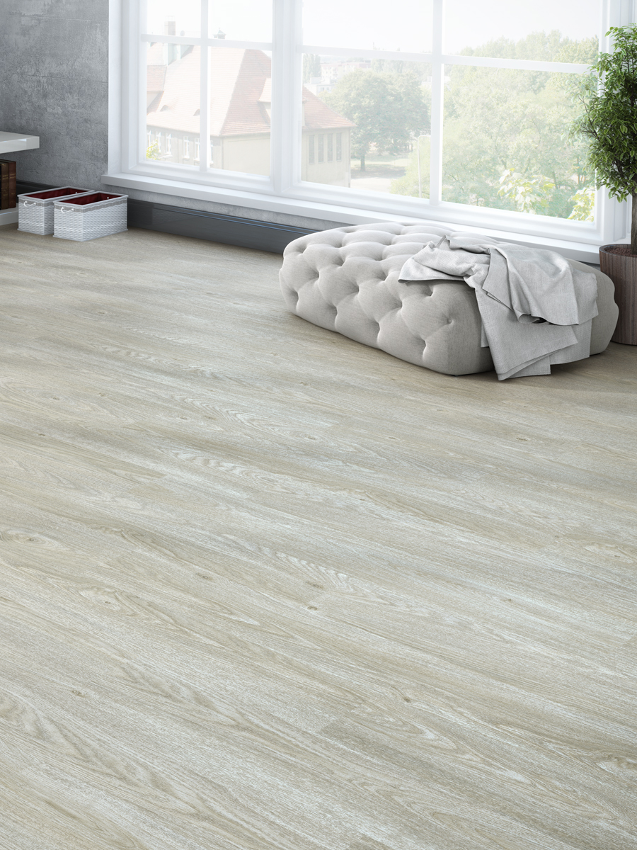 Maple Wood Click Laminate Flooring - 1200x191x8(mm)