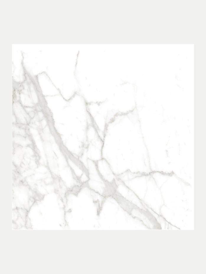 Florence White Polished Porcelain Tile - 600x600mm (Last Pack)