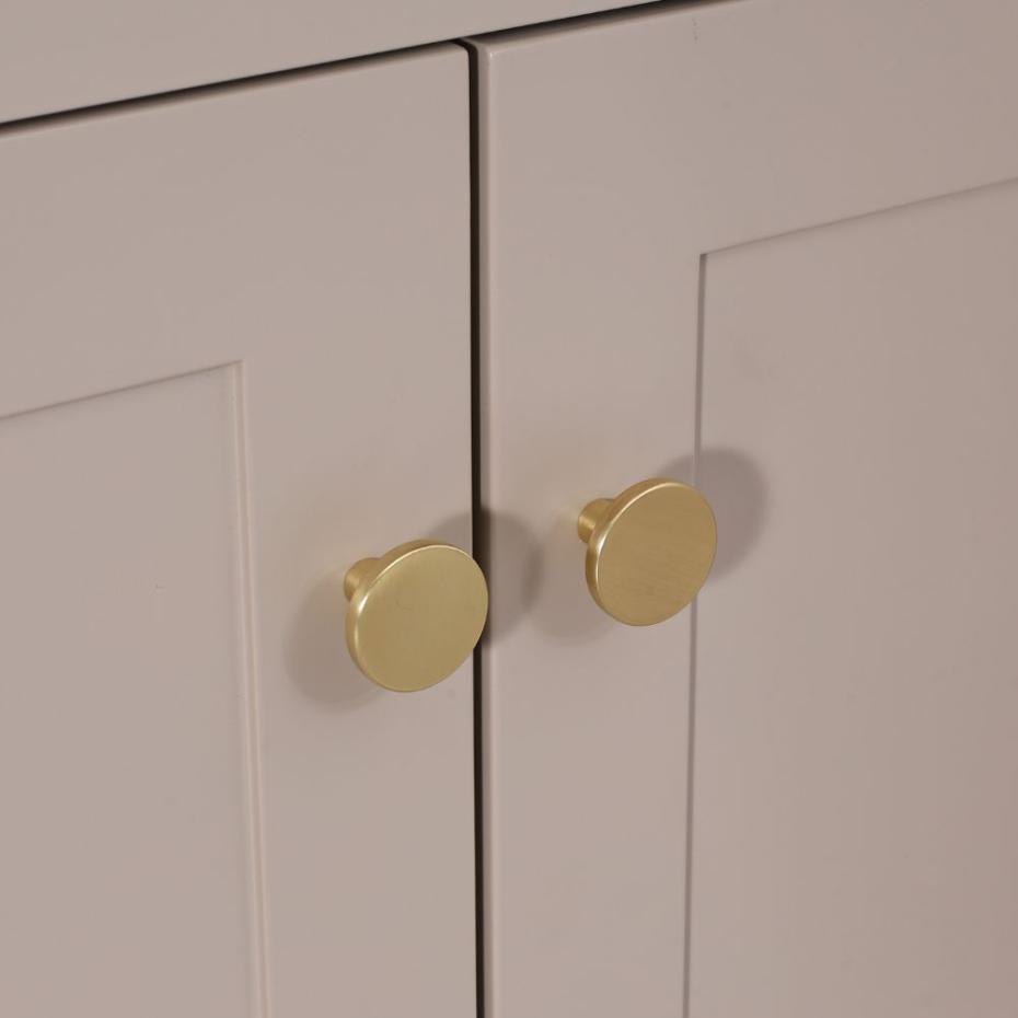 Manor Light Beige Freestanding Vanity Unit with Basin- 600mm