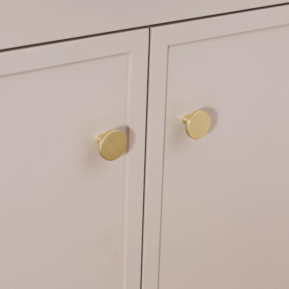 Hampton Light Beige Freestanding Vanity Unit - 1200mm