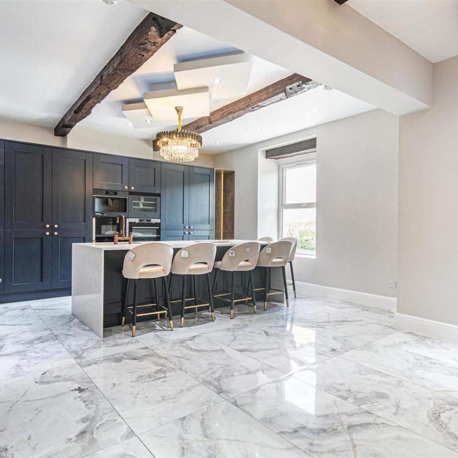 Eunoia Grey Onyx Gloss Tile - 1200x600mm