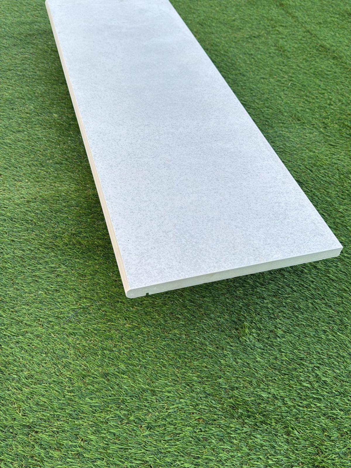 Marbella White Bullnose for Coping and Edging - 900x300x20mm
