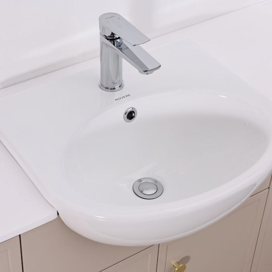 Hampton Light Beige Freestanding Vanity Unit - 1200mm