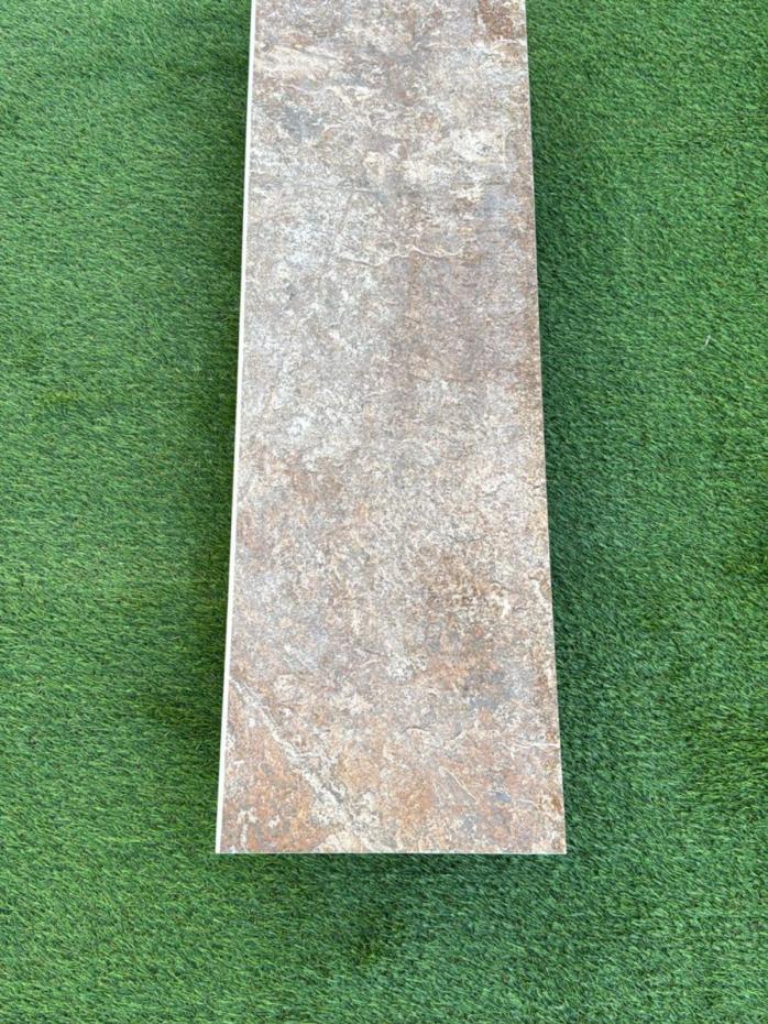 Multicolour Slate Porcelain Bullnose for Coping and Edging - 900x300x20mm