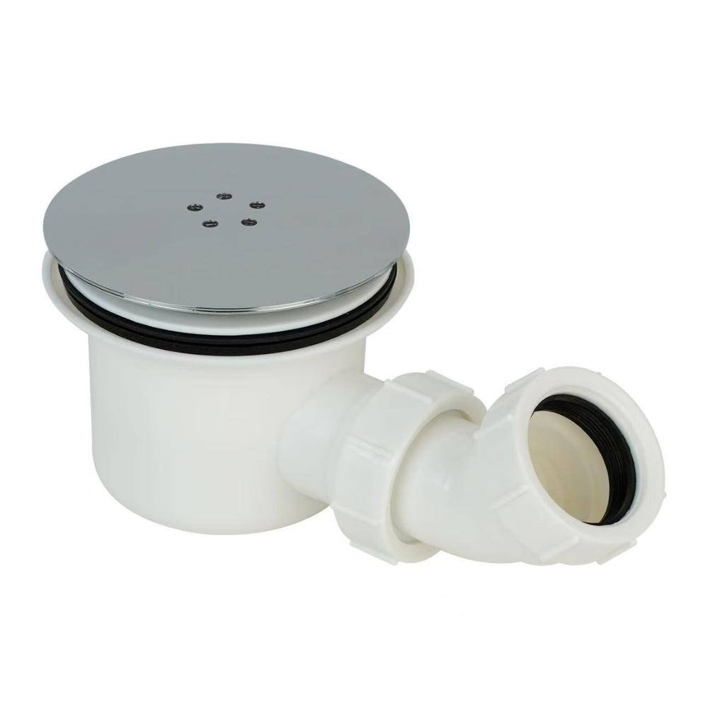 Boston Chrome Standard Shower Tray Waste - 90mm