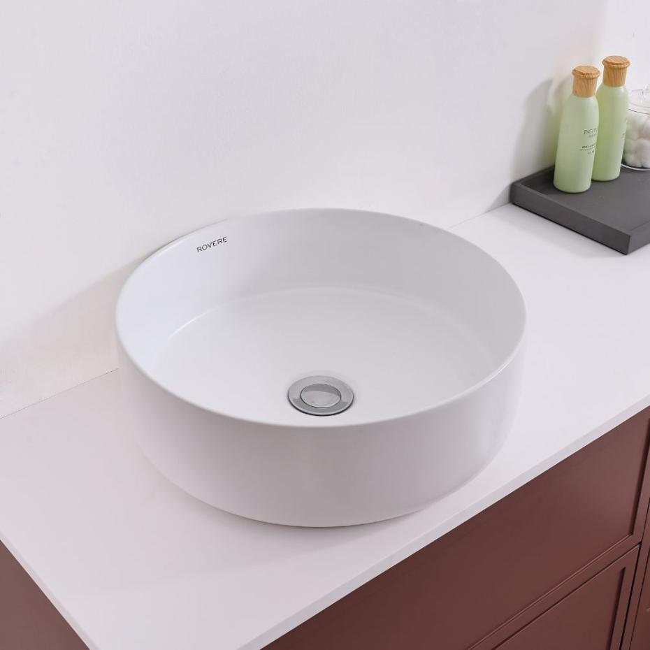 Flair Burning Red Combination Bathroom Suite - Vanity Unit with WC unit & Toilet - 1200mm