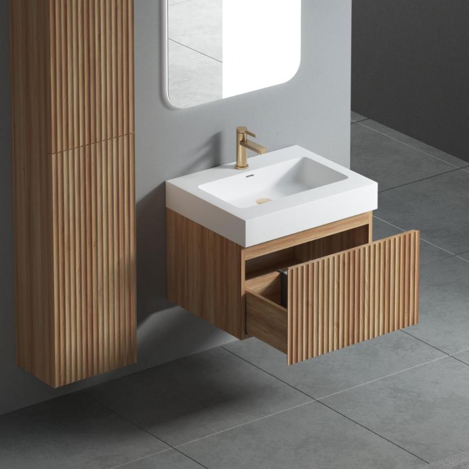 London Vanity Bathroom Side Cabinet - 350x248x1730mm