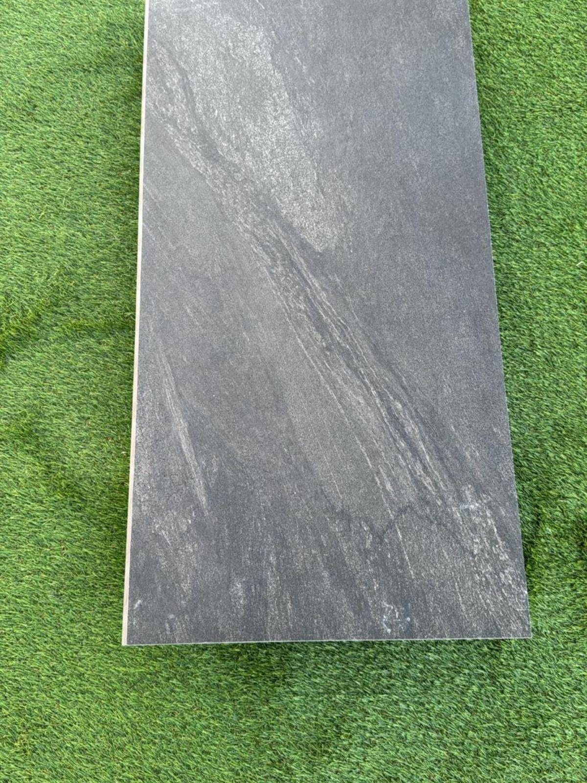 Anthracite Porcelain Bullnose for Coping and Edging - 900x450x20mm Anthracite Porcelain Bullnose for Coping and Edging - 900x450x20mm