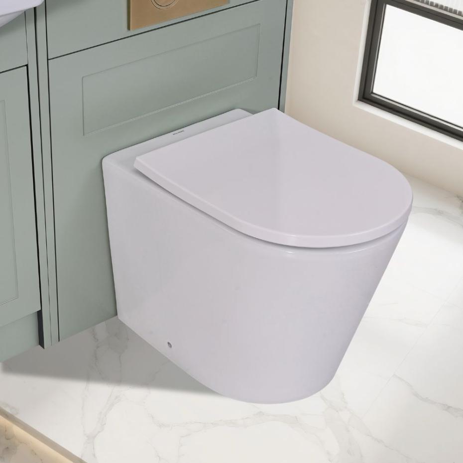 Imperial Sage Green Combination Bathroom Suite - Vanity Unit with WC unit & Toilet - 1200mm