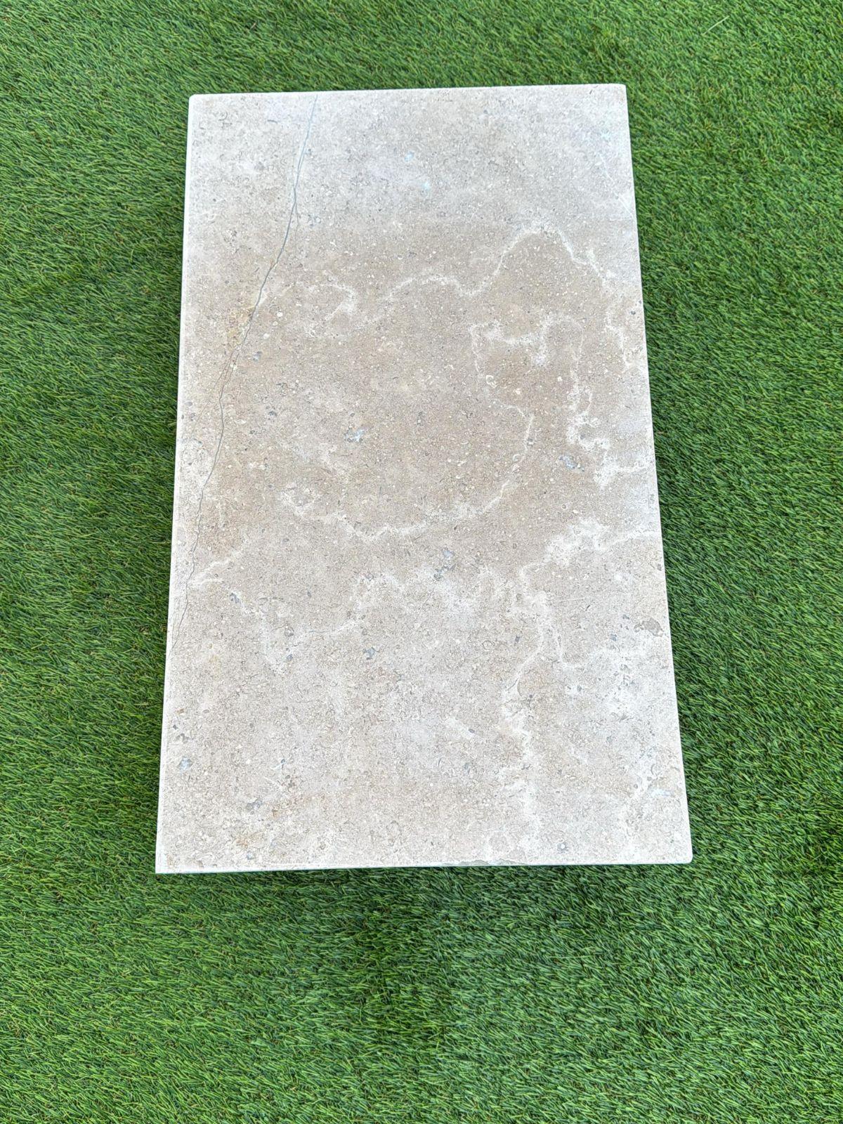 Dijon Limestone Wall Coping - 600x350x30mm Dijon Limestone Wall Coping - 600x350x30mm