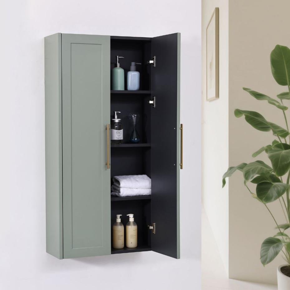 Imperial Sage Green Top Cabinet