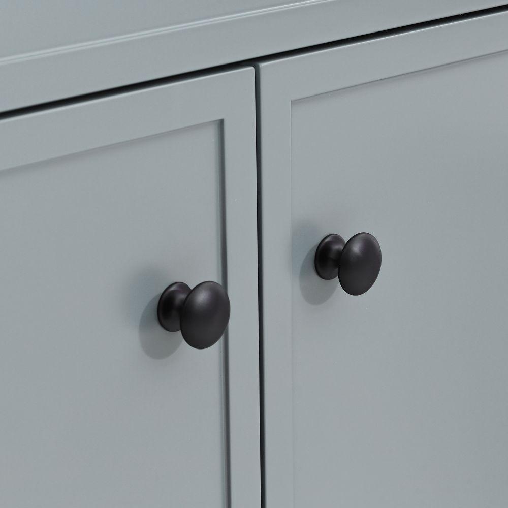 Flair Twilight Blue Combination Bathroom Suite - Vanity Unit with WC unit & Toilet - 1200mm