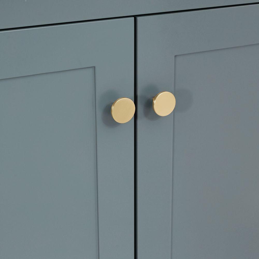 Manor Twilight Blue Freestanding Vanity Unit with Basin Unit - 600mm