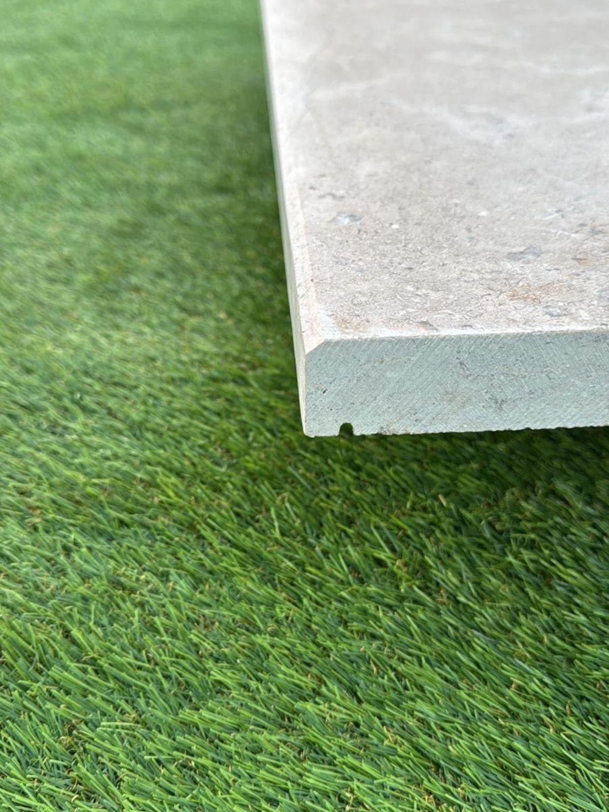 Dijon Limestone Wall Coping - 600x350x30mm Dijon Limestone Wall Coping - 600x350x30mm