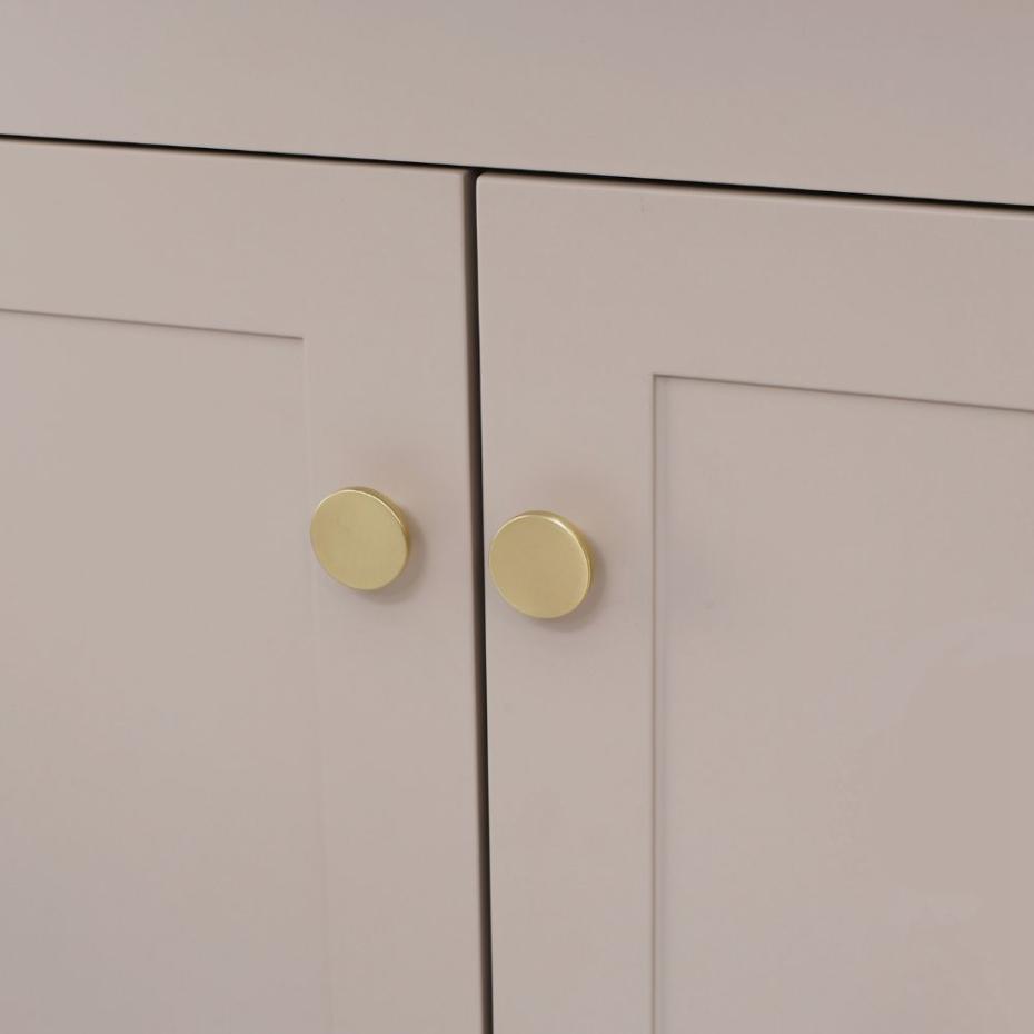 Manor Light Beige Combination Bathroom Suite - Vanity Unit with WC unit & Toilet - 1200mm