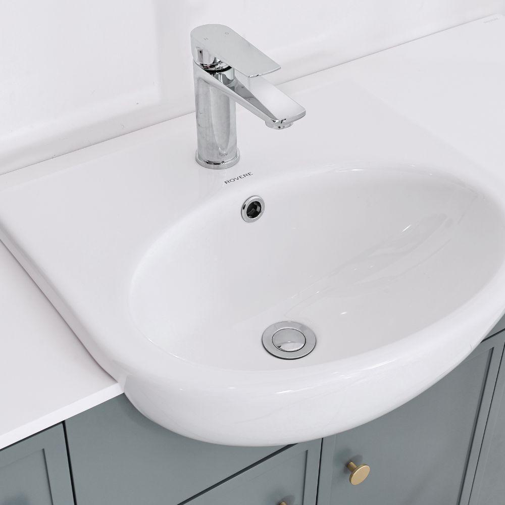 Hampton Twilight Blue Freestanding Vanity Unit - 1200mm