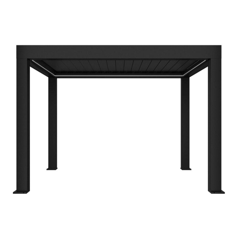 Wonder Rectractable Roof Motorised Pergola with LED Lights - 3m x 4m