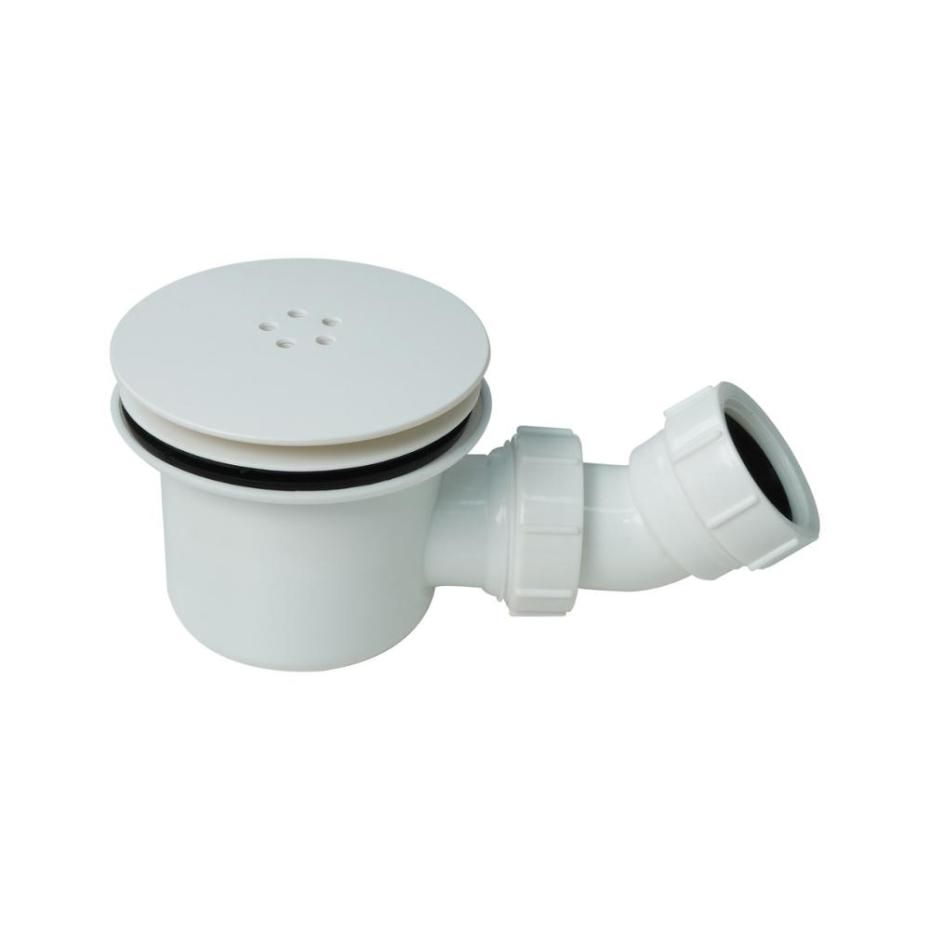 Boston White Standard Shower Tray Waste - 90mm