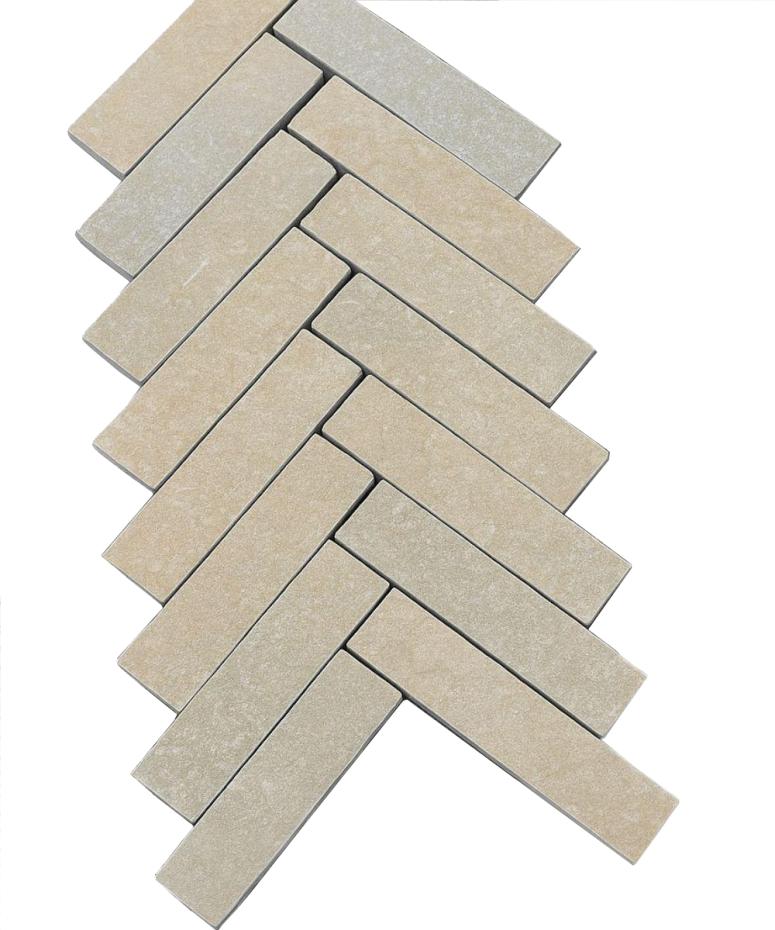 Antique Tandur Yellow Natural Limestone Pavers - 200x50x40mm