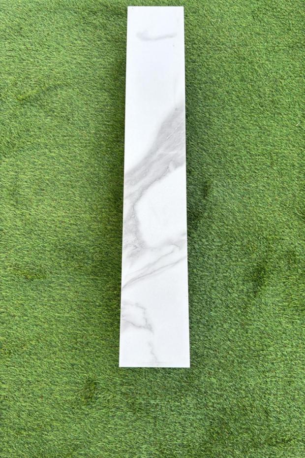 Carrera Marble Porcelain Riser and Edging - 900x150x20mm