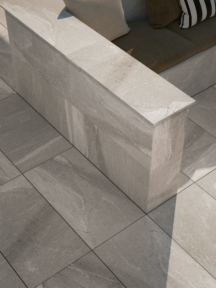 Beola Grigio Italian Tile - 1000x500x20mm