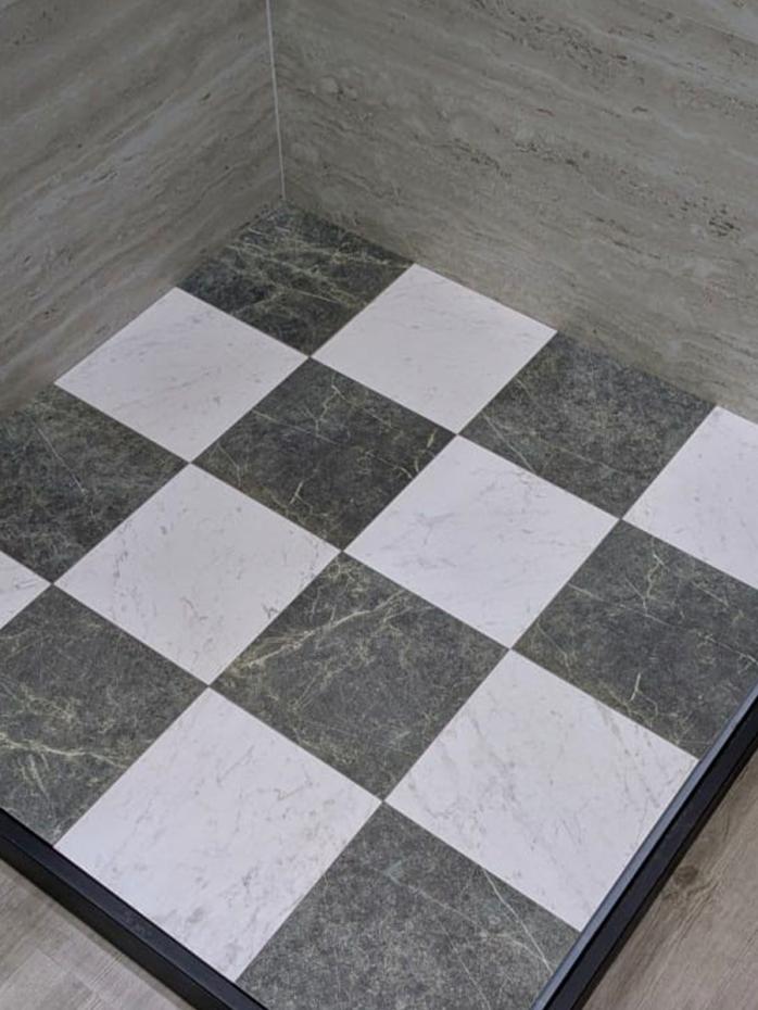 Brera Verde Italian Marble Effect Porcelain Tile - 300x300x8.5mm