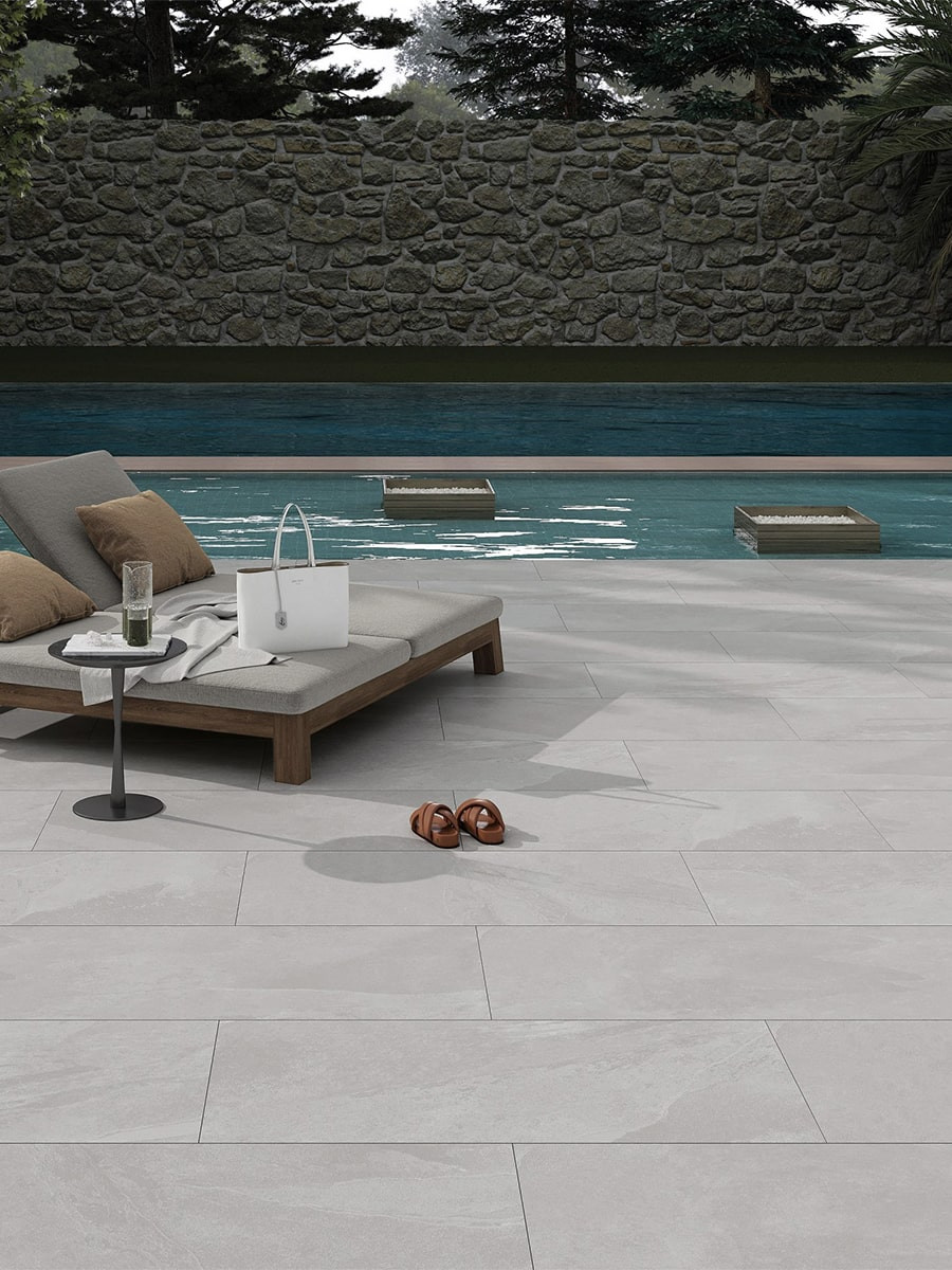 Victoria Grey Outdoor Slab - 1200x600x20mm