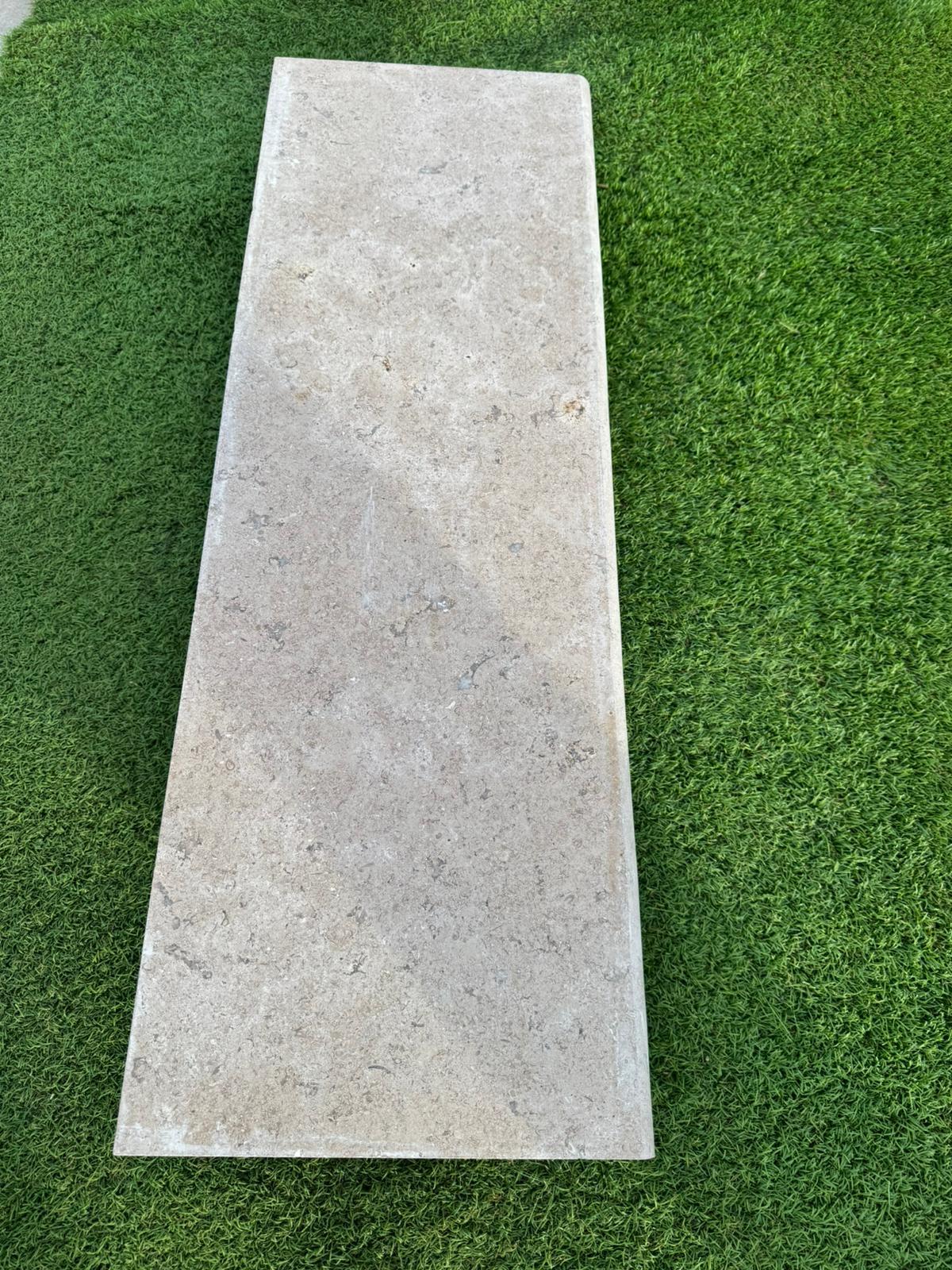 Dijon Limestone Bullnose for Coping and Edging - 900x300x30mm