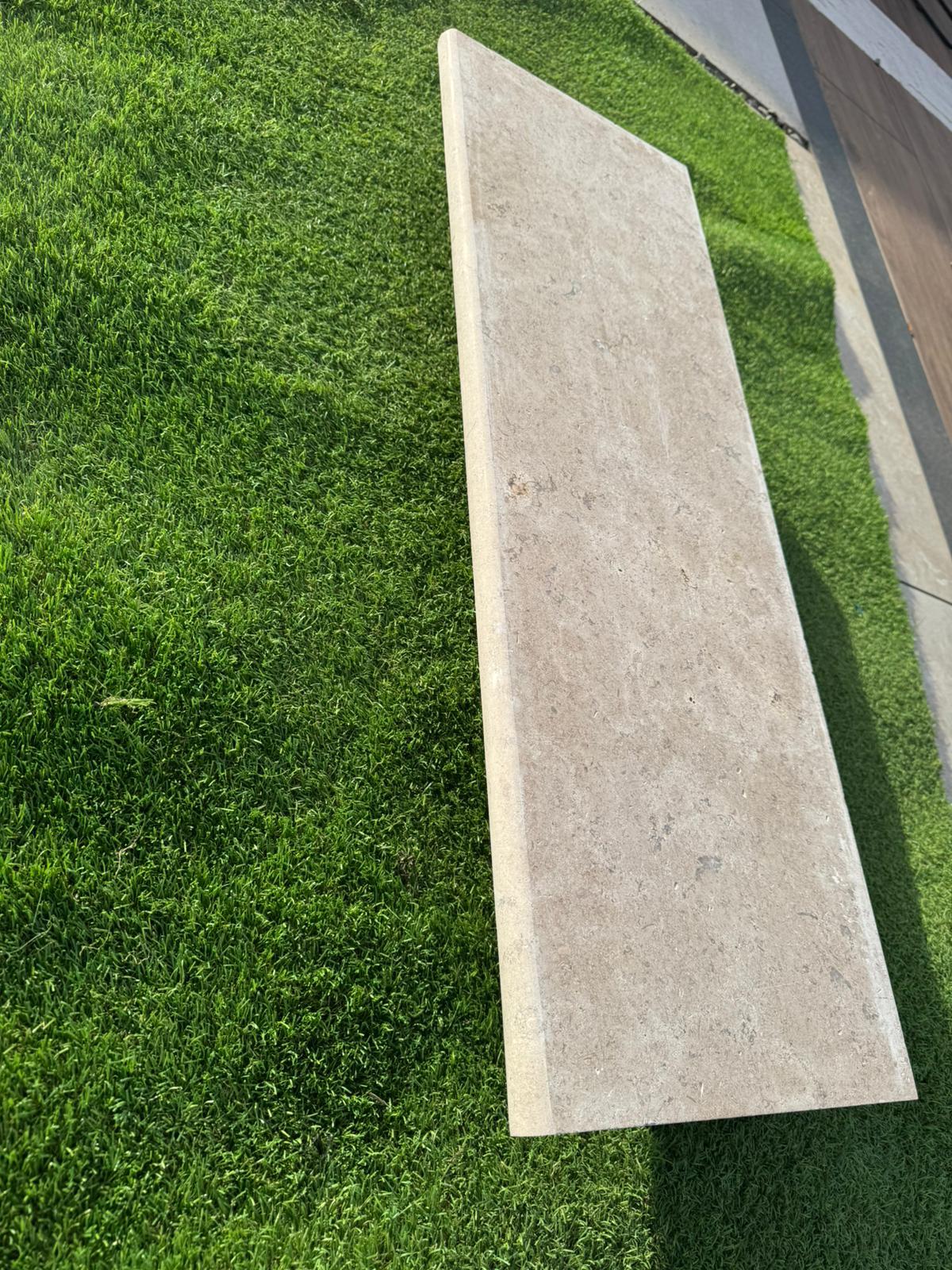 Dijon Limestone Bullnose for Coping and Edging - 900x300x30mm
