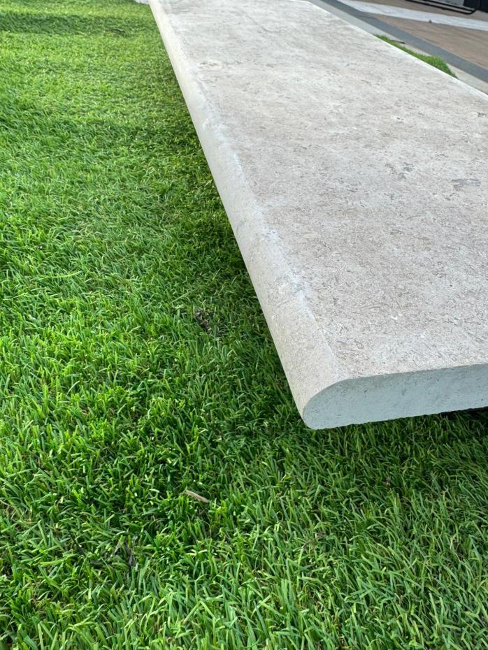 Dijon Limestone Bullnose for Coping and Edging - 900x300x30mm